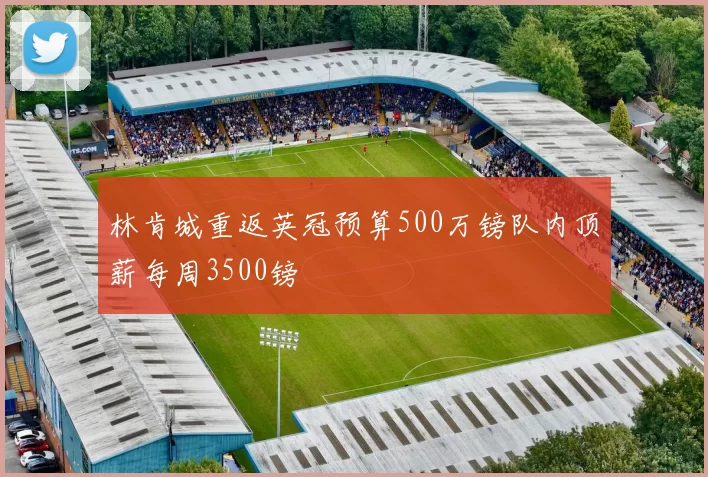 林肯城重返英冠预算500万镑队内顶薪每周3500镑